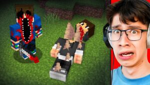 I Scared My Friend as Eystreem.EXE in Minecraft - Gameplay, Kingdom Kids Zone, Minecraft - EYstreem