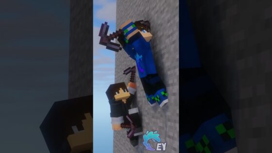 Going Rock Climbing in Minecraft… - Gameplay, Kingdom Kids Zone, Minecraft - EYstreem