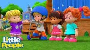 Fisher Price Little People | Scooter Schooling! | New Episodes | Kids Movie - Kids TV Series, Kingdom Kids Zone - Little People - Fisher Price