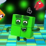 Four on the Floor | Kids songs & Maths | Learn to Count | Numberblocks - Kingdom Kids Zone, Little Learners - Numberblocks