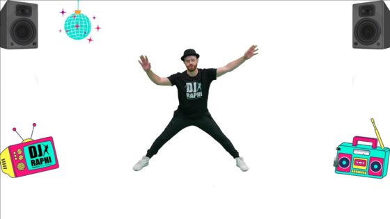 Warm Up and Workout | 25-minute home workout for beginners. Achievable, low impact results. - Kingdom Kids Zone, Sing With Me - DJ Raphi
