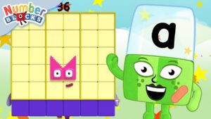 Learn to count & read | 1 hour of Alphablocks & Numberblocks Crossover – Level 3 - Kingdom Kids Zone, Little Learners - Numberblocks