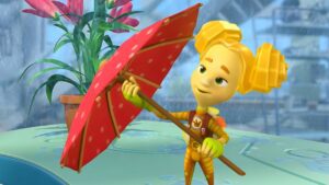 Toola Learns the Benefits of an Umbrella! ☔️ | The Fixies - Kingdom Kids Zone, Little Learners - The Fixies