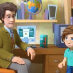 Tom and Dad work together to fix the computer! | The Fixies - Kingdom Kids Zone, Little Learners - The Fixies