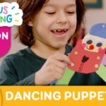 CURIOUS CRAFTING🖍✂️ Dancing Paper Puppet 🕺 Season 2 Fun Arts & Crafts For Kids | TVOkids - Kingdom Kids Zone, Little Learners - TVOkids Preschool