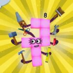 Building Blocks & Solving Problems Backwards | Learn to Count | @Numberblocks - Kingdom Kids Zone, Little Learners - Numberblocks