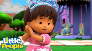 Little People Mini Adventures | Princess Mia INVITES you to the Castle! | Kids Cartoons - Kids TV Series, Kingdom Kids Zone - Little People - Fisher Price