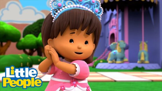 Little People Mini Adventures | Princess Mia INVITES you to the Castle! | Kids Cartoons - Kids TV Series, Kingdom Kids Zone - Little People - Fisher Price