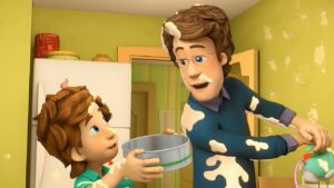 Tom Thomas and Dad's COOKING DISASTER! 👨‍🍳 | The Fixies - Kingdom Kids Zone, Little Learners - The Fixies