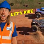 Monster Truck for Kids | Real Monster Truck Ride with Handyman Hal - Kingdom Kids Zone, Sing With Me - Handyman Hal - Music for Kids