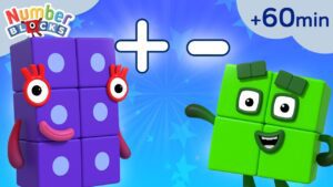 Learn Addition and Subtraction Level 2 | Learn to Count | Maths Cartoons for Kids | Numberblocks - Kingdom Kids Zone, Little Learners - Numberblocks
