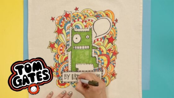 Draw It & Make It ✏️ Tote Bag! | Tom Gates Brilliant World | Craft For Kids - Kids (6-9), Kingdom Kids Zone - Tom Gates Brilliant World