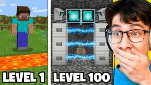 Testing Minecraft Base Defences From Level 1 to Level 100 - Gameplay, Kingdom Kids Zone, Minecraft - EYstreem