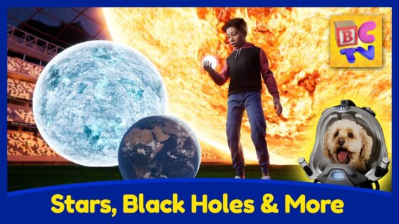 How Do Stars Work PT2 | Learn About Neutron Stars, Black Holes, and More | Science for Kids - Kingdom Kids Zone, Little Learners - Brain Candy TV