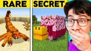Testing 100 Minecraft Mobs Mojang Rejected in 24 Hours - Gameplay, Kingdom Kids Zone, Minecraft - EYstreem