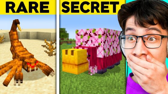 Testing 100 Minecraft Mobs Mojang Rejected in 24 Hours - Gameplay, Kingdom Kids Zone, Minecraft - EYstreem