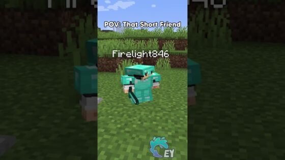 SEND THIS TO A SHORT PERSON! #minecraft - Gameplay, Kingdom Kids Zone, Minecraft - EYstreem