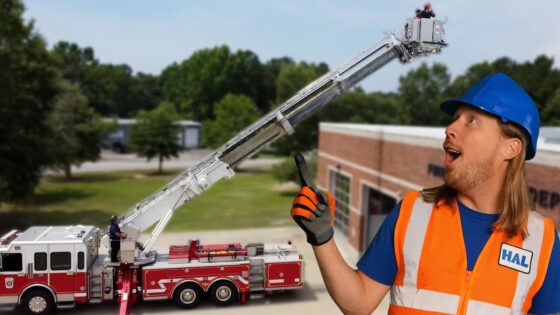Fire Engine Ladder Truck | Rescue Vehicles for Kids - Kingdom Kids Zone, Sing With Me - Handyman Hal - Music for Kids