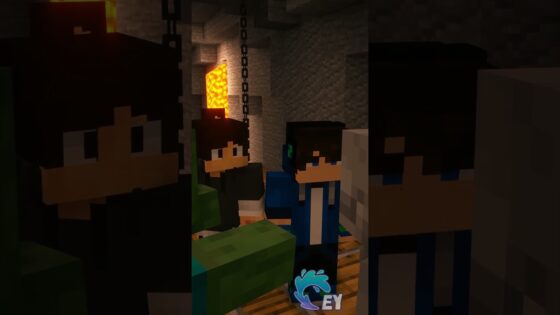 When a Skeleton Shoots a Zombie in Minecraft… - Gameplay, Kingdom Kids Zone, Minecraft - EYstreem