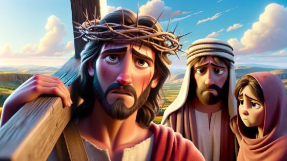 Crucifixion & Resurrection of Jesus Christ | AI Animation - Bible Stories, Kingdom Kids Zone - Bible In a Nutshell