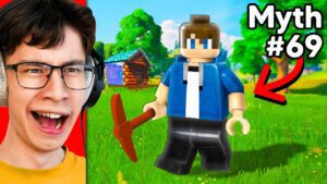 Testing 100 LEGO Fortnite Myths in 24 Hours - Gameplay, Kingdom Kids Zone, Minecraft - EYstreem