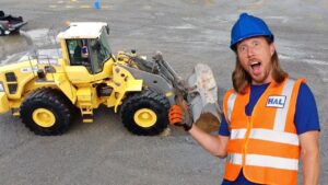 Construction Song for Kids | Real Construction Vehicles for Kids - Kingdom Kids Zone, Sing With Me - Handyman Hal - Music for Kids