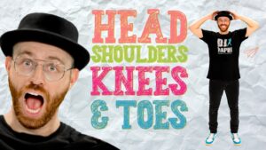 Head, Shoulders, Knees & Toes – Exercise Song For Kids with DJ Raphi - Kingdom Kids Zone, Sing With Me - DJ Raphi