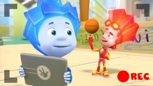 Nolik and Fire: SUPER STARS 🏀 | The Fixies - Kingdom Kids Zone, Little Learners - The Fixies