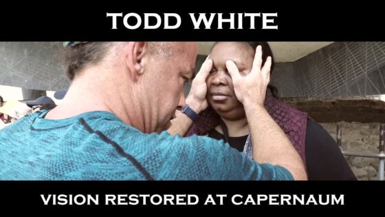 Todd White - Poor Vision restored while touring at Capernaum ‣ Witness21