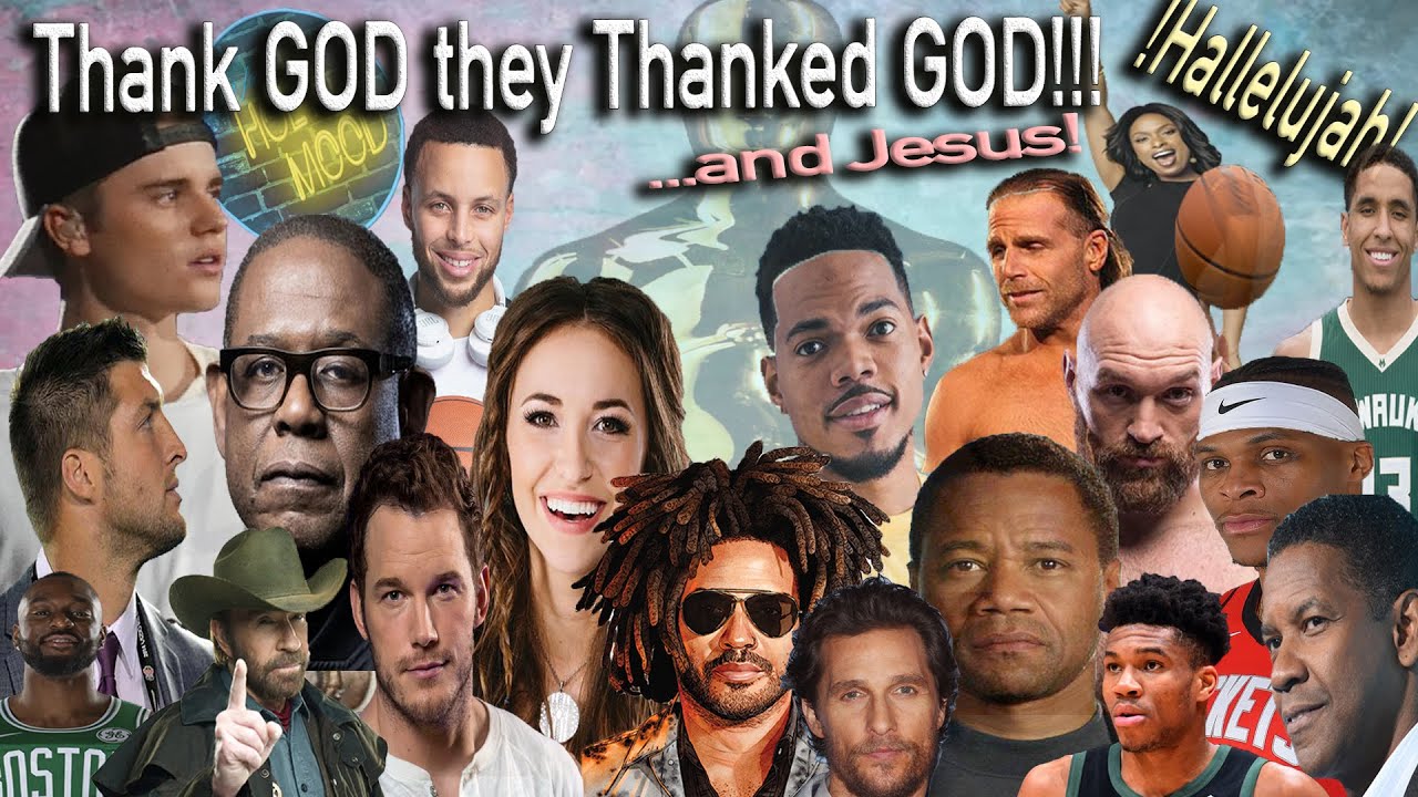 Celebrities thanking GOD (and JESUS!) in their acceptance speech!!! ‣ Witness21