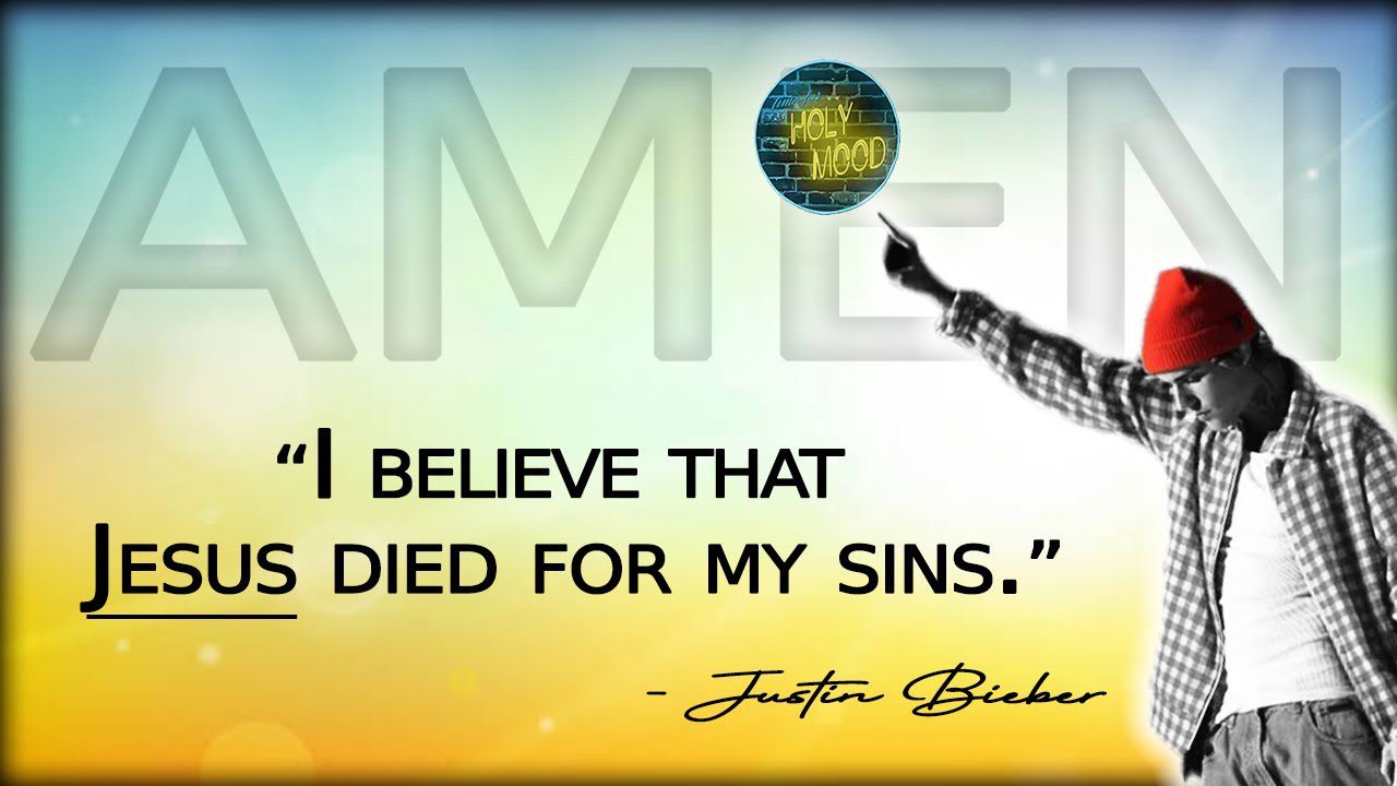 "HE found me in my dirt." - JUSTIN BIEBER about God, Jesus, Love - A Journey of Faith! ‣ Witness21