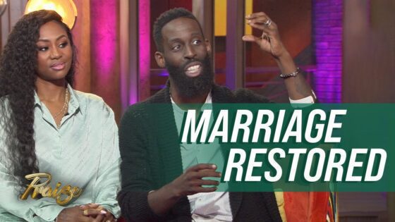 Tye & Shanté Tribbett: Marriage Restoration Testimony | Praise on TBN ‣ Witness21