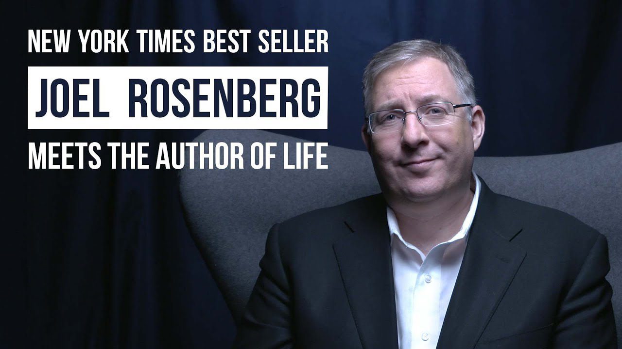 New York Times best seller, Joel Rosenberg, meets the author of life ‣ Witness21