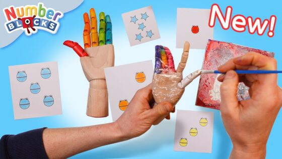 Learn to SUBITISE! 🎲 | New DIY maths game for kids | Learn to count | Numberblocks - Kingdom Kids Zone, Little Learners - Numberblocks