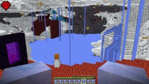 I Froze the Nether (don't ask why) - Gameplay, Kingdom Kids Zone, Minecraft - CringyGull