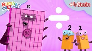 Number Magic Division | Learn to count challenge for kids | 12345 – Learn to divide | Numberblocks - Kingdom Kids Zone, Little Learners - Numberblocks