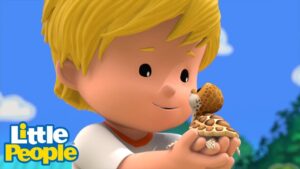 Little People Mini Adventures | Finding Treasure at the Beach!!! | Kids Cartoons - Kids TV Series, Kingdom Kids Zone - Little People - Fisher Price