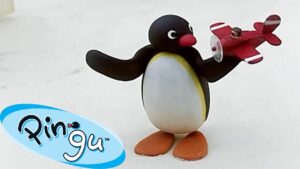 Flying with Pingu 🐧 | Pingu – Official Channel | Cartoons For Kids - Kids (0-5), Kingdom Kids Zone - Pingu - Official Channel