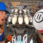 Behind the Scenes of a Bowling Alley | Bowling Alley Pinsetter - Kingdom Kids Zone, Sing With Me - Handyman Hal - Music for Kids