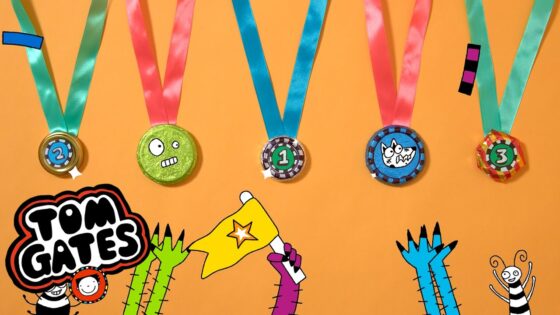 Make It ✂️ Champ Medal | The Brilliant World Of Tom Gates | New Compilation | Cartoons For Kids - Kids (6-9), Kingdom Kids Zone - Tom Gates Brilliant World