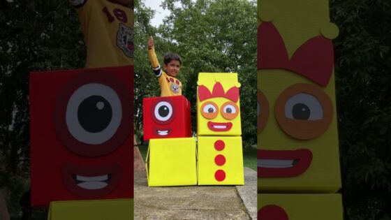 Counting 1 to 5! 🔵 Cartoon Maths fun for Kids | Learn to Count #shorts - Kingdom Kids Zone, Little Learners, Shorts - Numberblocks