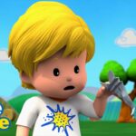 Paper Plane Challenge! | Little People Mini Adventures | Kids Cartoons - Kids TV Series, Kingdom Kids Zone - Little People - Fisher Price