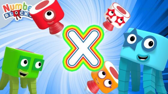 Number Magic Multiplication! 🔢✖️✨ | Learn to count with Maths Cartoons for kids | Numberblocks - Kingdom Kids Zone, Little Learners - Numberblocks