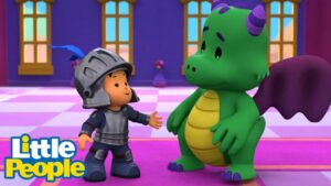 Little People Mini Adventures | The Boy and The Dragon | Kids Cartoons - Kids TV Series, Kingdom Kids Zone - Little People - Fisher Price