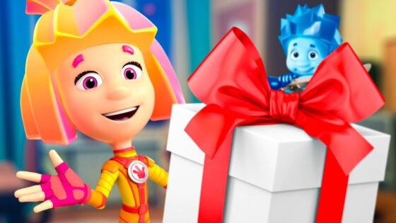 Фиксики — С днем рождения, Симка! - Kingdom Kids Zone, Little Learners - Фиксики