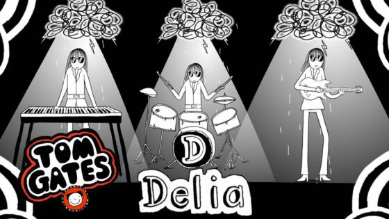 Delia's A Weirdo | The Brilliant World Of Tom Gates | Double Episode | Cartoons For Kids - Kids (6-9), Kingdom Kids Zone - Tom Gates Brilliant World