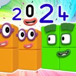 HAPPY NEW YEAR 2024! π | Numberblocks 123 β Nursery Rhymes & Kids Songs | Full Episodes - Kingdom Kids Zone, Little Learners - Numberblocks
