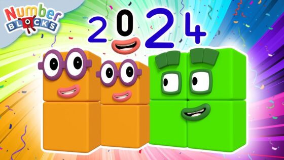 HAPPY NEW YEAR 2024! 🎉 | Numberblocks 123 – Nursery Rhymes & Kids Songs | Full Episodes - Kingdom Kids Zone, Little Learners - Numberblocks