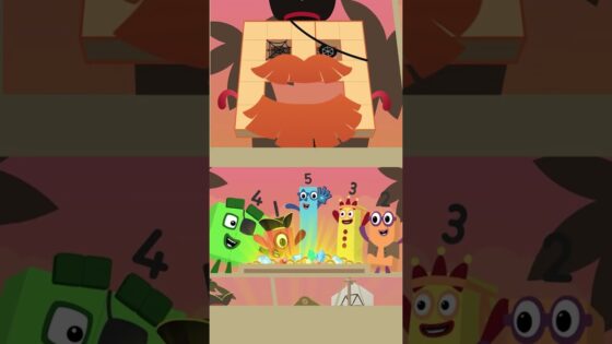 Treasure Hunt! 📜🧭🏝️| New Numberblocks App for Kids | Learn to Count | Numberblocks #shorts - Kingdom Kids Zone, Little Learners, Shorts - Numberblocks