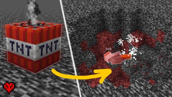 Blowing up bedroCK AND PROBABLY MYSELF - Gameplay, Kingdom Kids Zone, Minecraft - CringyGull